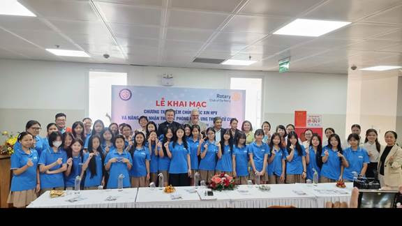 Đà Nẵng triển khai dự án hỗ trợ tiêm vắc xin HPV và nâng cao nhận thức về phòng ngừa ung thư cổ tử cung cho trẻ em gái
