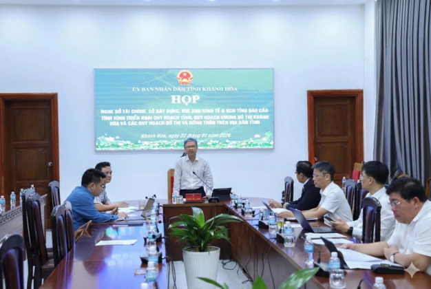 Khánh Hòa tăng tốc hoàn thiện hệ thống quy hoạch trong giai đoạn mới
