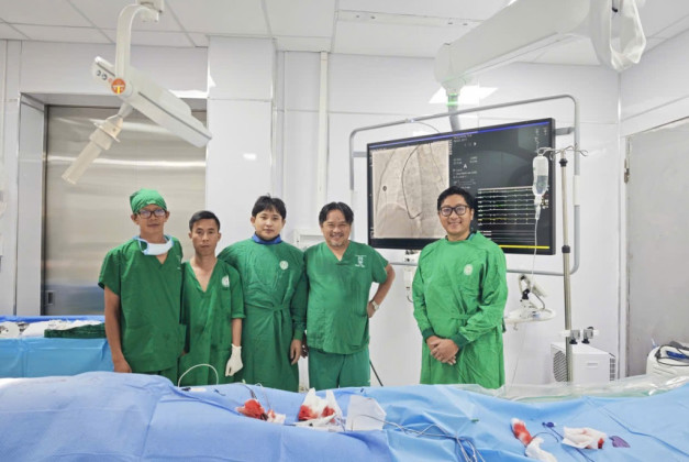 Lần đầu tiên triển khai kỹ thuật tạo nhịp hệ thống dẫn truyền tại Bệnh viện Đa khoa Trung tâm tỉnh Gia Lai