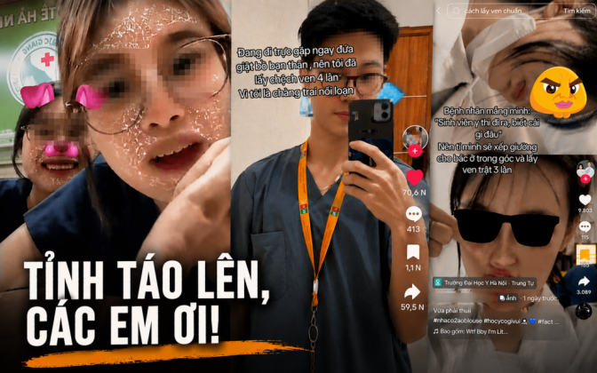 Tỉnh táo lên, áo blouse không phải đạo cụ!